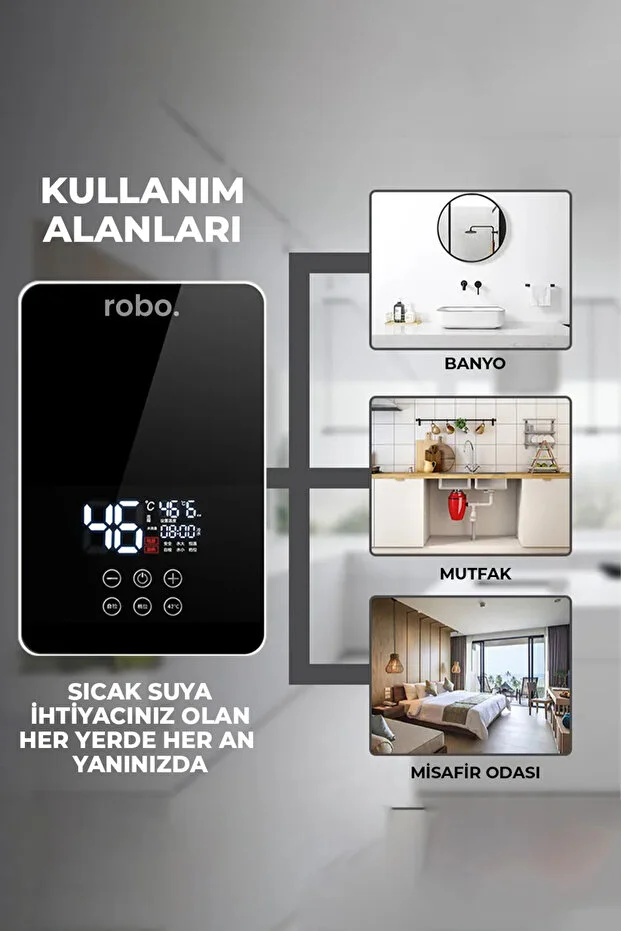 Dijital Akıllı Şofben